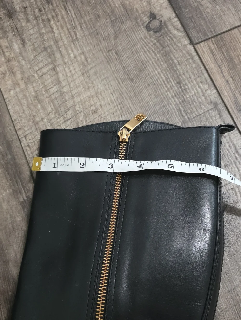 Tory Burch Black Leather Donovan Tall Equestrian Riding Boots
